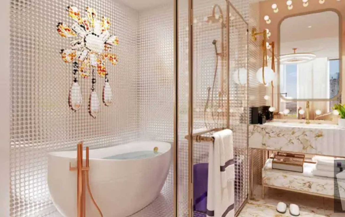 Elegance Tower Apartments Washroom Downtown Dubai