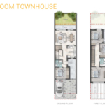 Marabella 4 bed townhouse floorplan