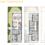 Marabella 5 bed townhouse floorplan