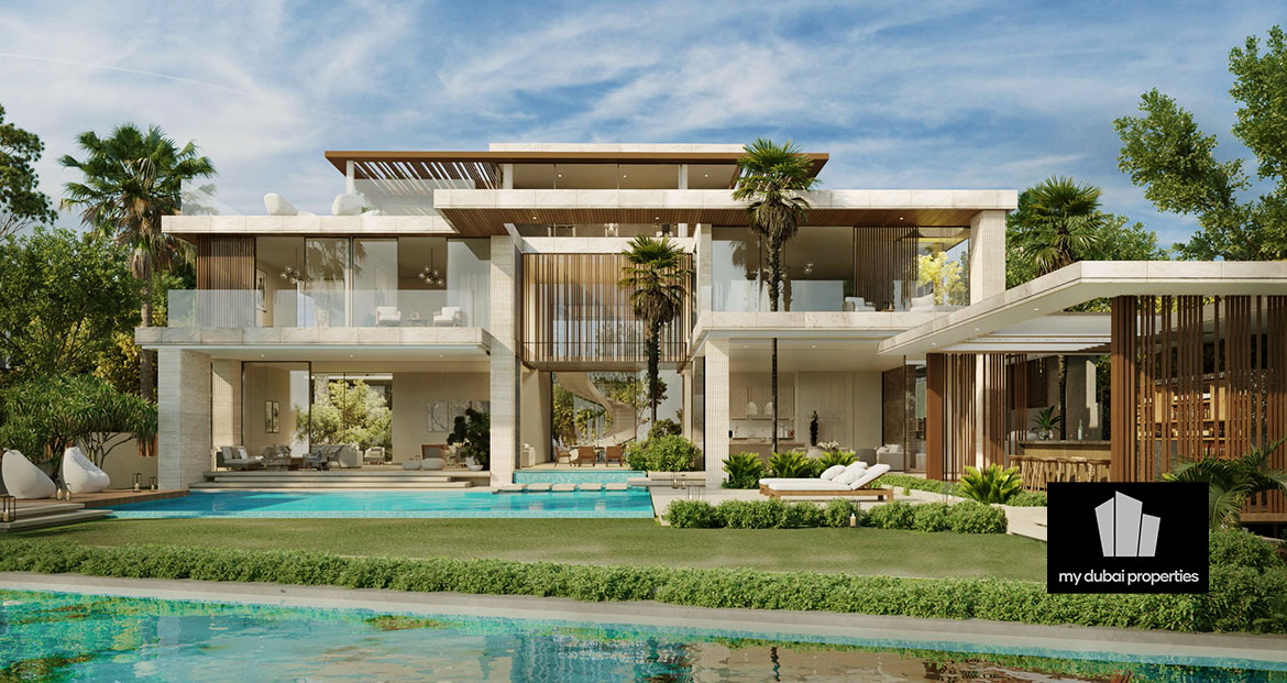 Tilal al Ghaf Elysian Pool view Mansions 3 Dubai