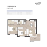 2 Bedroom Apartments at Ascot Residences Town Square 1