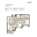 2 Bedroom Apartments at Ascot Residences Town Square 2