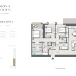 3 Bedroom Apartment Marina Shores at Dubai Marina 3