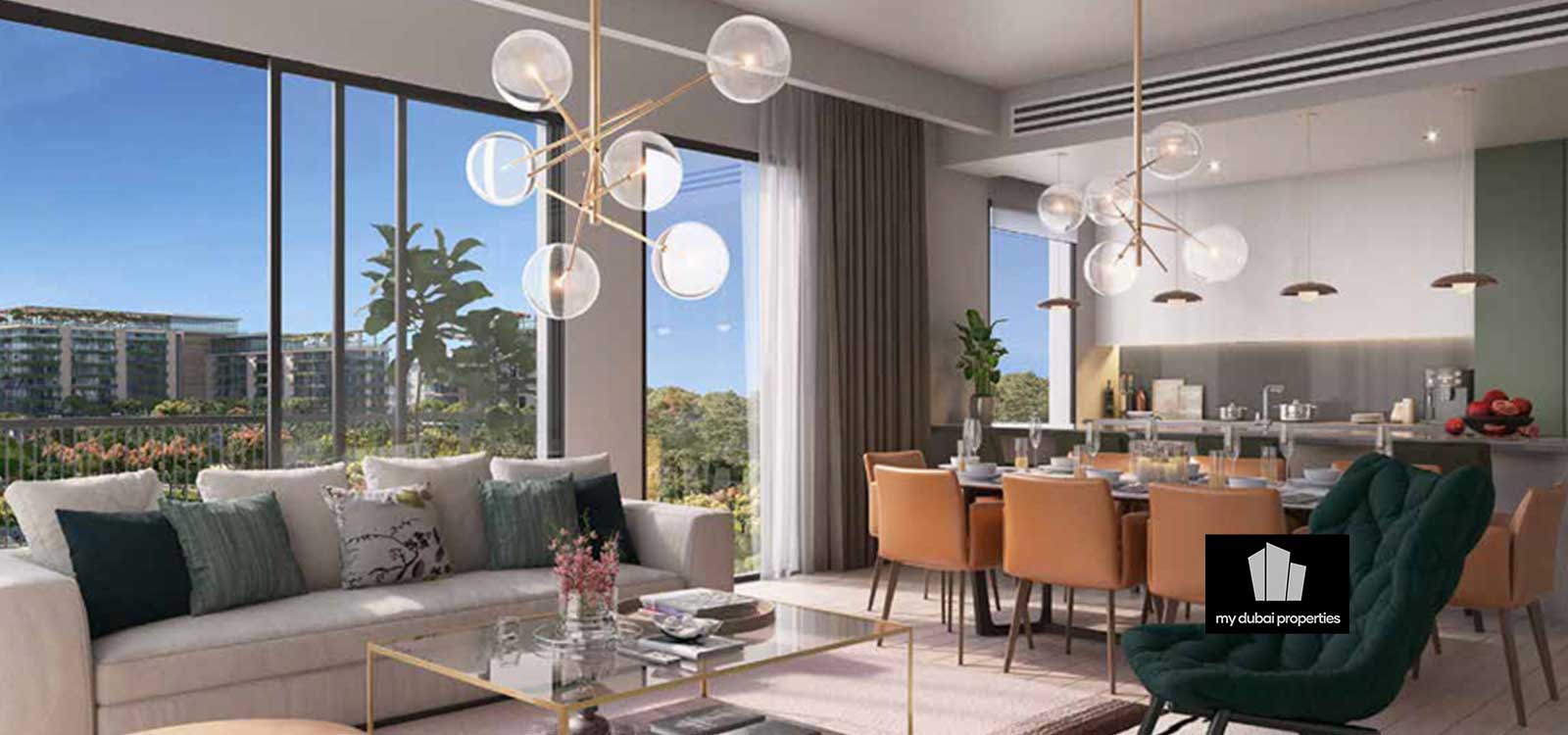Central Park 1 to 4 Bedroom Apartments at City Walk