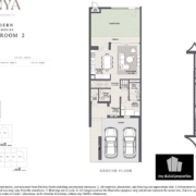 3 Bedroom 2 Floor Plan Anya Townhouses Arabian Ranches 3