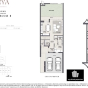 3 Bedroom 4 Floor Plan Anya Townhouses Arabian Ranches 3