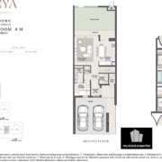 3 Bedroom 4 M Floor Plan Anya Townhouses Arabian Ranches 3