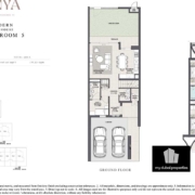 3 Bedroom 5 Floor Plan Anya Townhouses Arabian Ranches 3