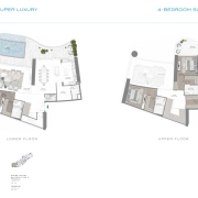 Damac Bay by Cavalli 4 bedroom apartment floor plan 2