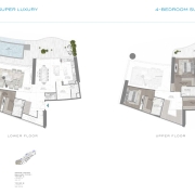Damac Bay by Cavalli 4 bedroom apartment floor plan 3