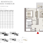 Emaar Palace Residences 1 Bedroom Apartment Floor Plan