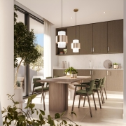 Kitchen at Elora Townhouses