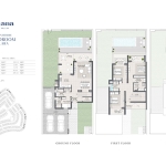 Rivana at The Valley 3 Bedroom Villa Floor Plan