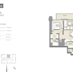 Boulevard Heights 1 Bedroom apartment floor plan
