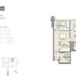 Boulevard Heights 1 Bedroom apartment floor plan 3