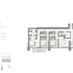 Boulevard Heights 3 Bedroom apartment floor plan 2