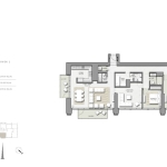 Boulevard Heights 3 Bedroom apartment floor plan 5