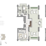 Boulevard Heights 4 Bedroom apartment floor plan 2