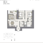 Forte 2 Bedroom apartment floor plan 6