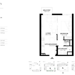 Golfville 1 bedroom apartment floor plans 3