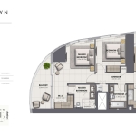 Grande Signature 2 bedroom apartment floor plan 2