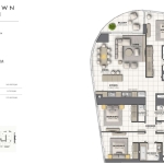 Grande Signature 3 bedroom apartment floor plan