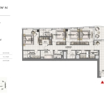 Grande Signature 4 bedroom apartment floor plan