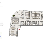 Grande Signature 4 bedroom penthouse floor plan 3