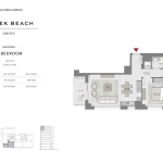 Grove Creek Beach 2 bedroom apartment floor plan 6