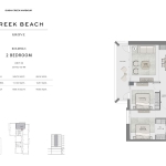 Grove Creek Beach 2 bedroom apartment floor plan 8