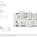 Grove Creek Beach 3 bedroom apartment floor plan 3
