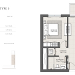 Hills Park 1 Bedroom Apartment Floor Plan 5