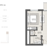 Hills Park 1 Bedroom Apartment Floor Plan 6