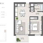 Hills Park 2 Bedroom Apartment Floor Plan 5