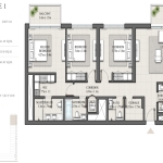 Hills Park 3 Bedroom Apartment Floor Plan