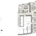 IL Primo 4 Bedroom Apartment Floor Plan