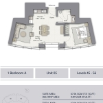 Oper Grand 1 bedroom floor plan 3