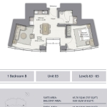 Oper Grand 1 bedroom floor plan 5