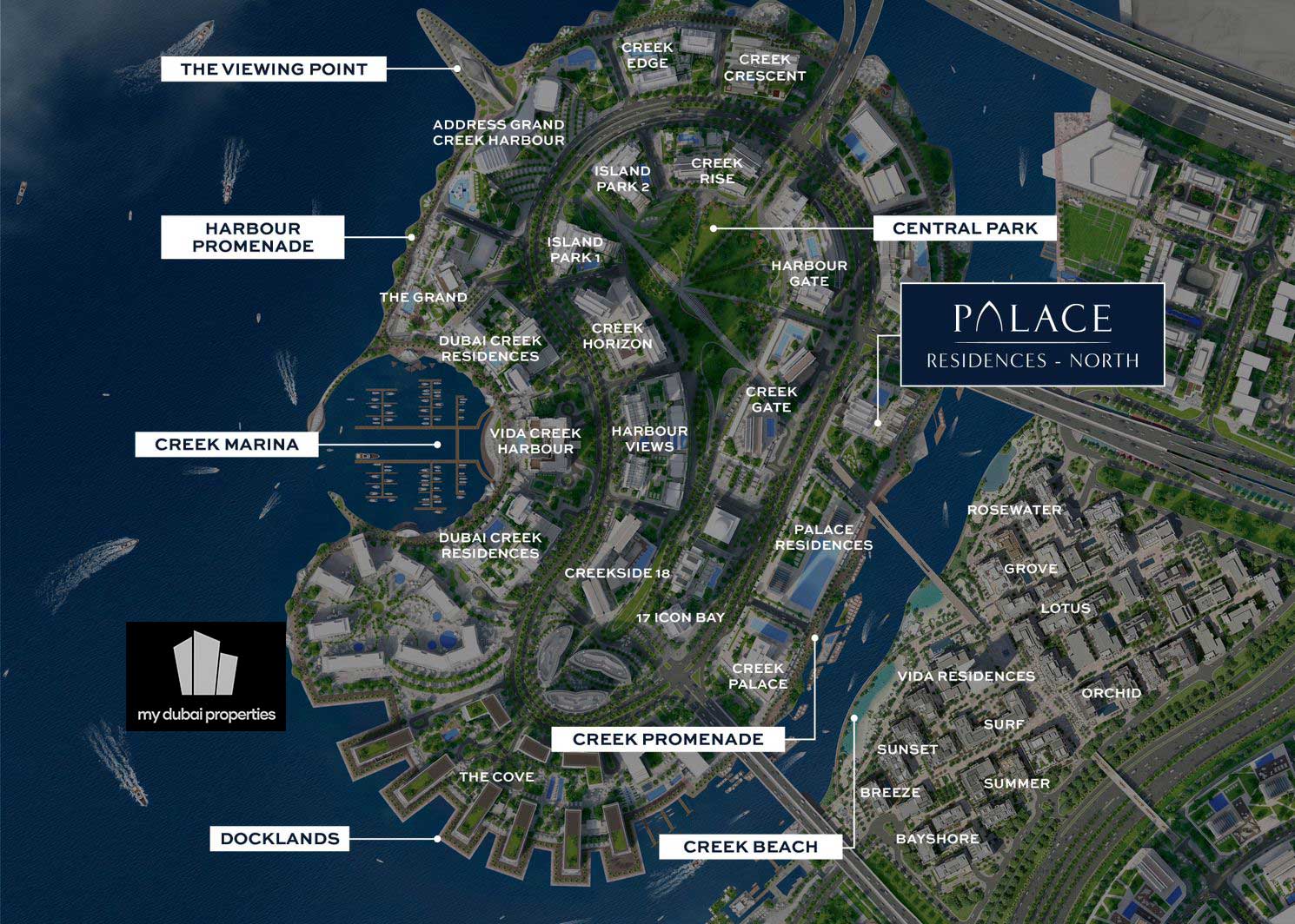 Palace Residences North Masterplan
