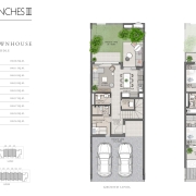 Sun Townhouses 3 bedroom townhouse Floor Plan 2