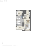 Vida Residences 1 bedroom apartments floor Plan 5
