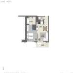 Vida Residences 1 bedroom apartments floor Plan 8