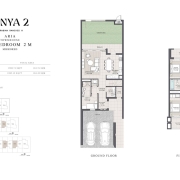 Anya 2 Townhouses 3 Bedroom Floor Plan 10