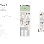 Anya 2 Townhouses 3 Bedroom Floor Plan 2