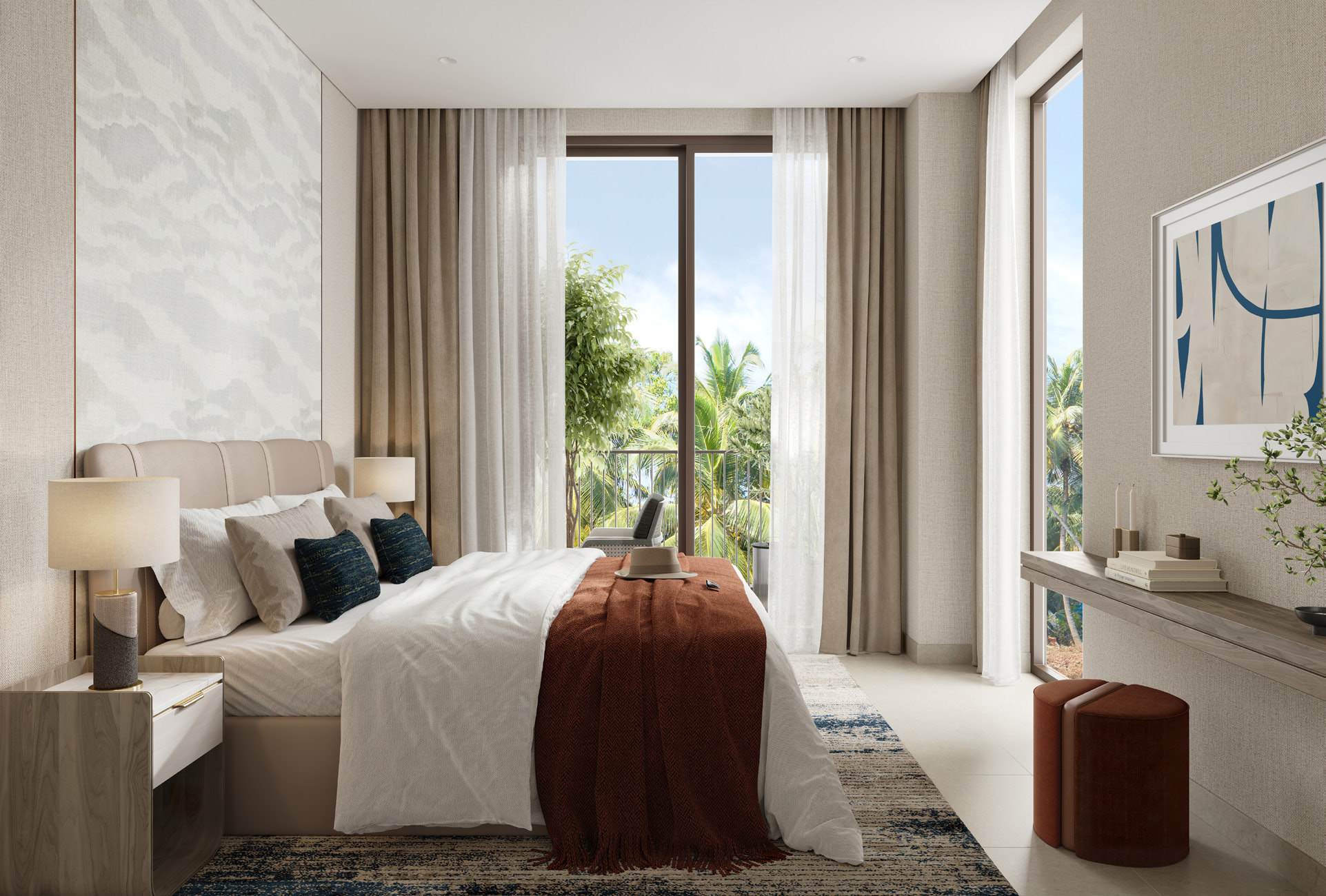 Bedroom at Savanna Apartments Dubai