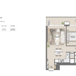 Burj Royale 2 Bedroom Apartment Floor Plan 4