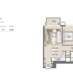 Burj Royale 2 Bedroom Apartment Floor Plan 5