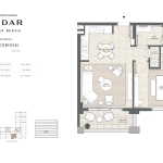Cedar Creek Beach 1 Bedroom Apartment Floor Plan 7