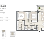 Cedar Creek Beach 2 Bedroom Apartment Floor Plan 5