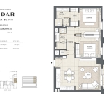 Cedar Creek Beach 2 Bedroom Apartment Floor Plan 6